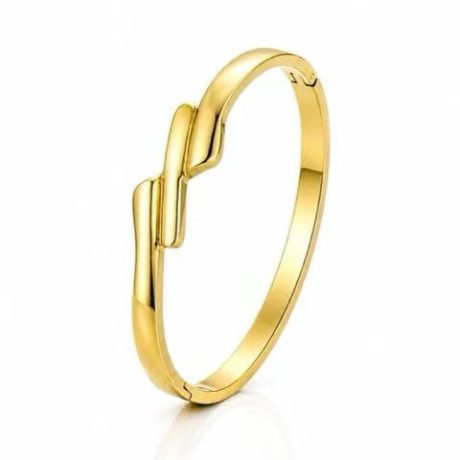 Pulsera de diseño dorado