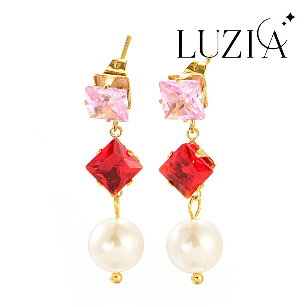 Natural Stone Earring