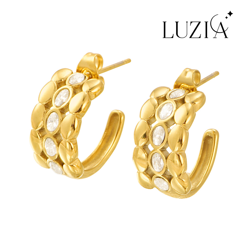 Natural Stone Earring