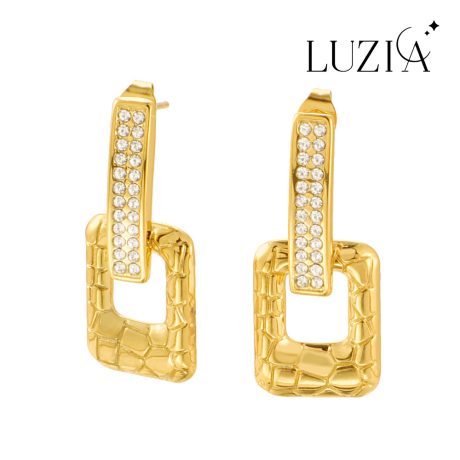 Natural Stone Earring