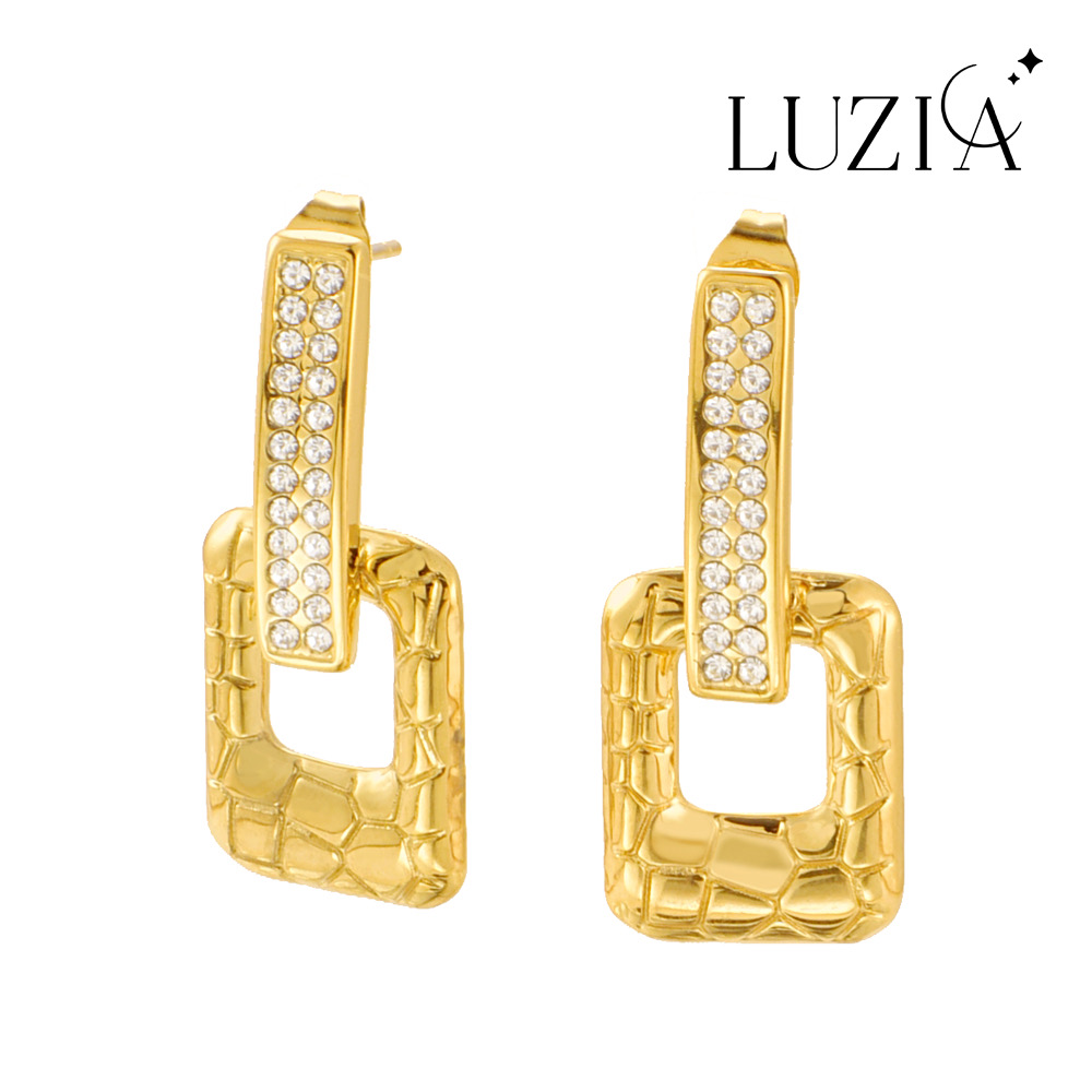 Natural Stone Earring