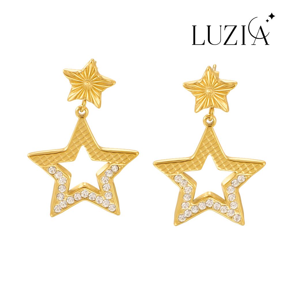 Natural Stone Earring