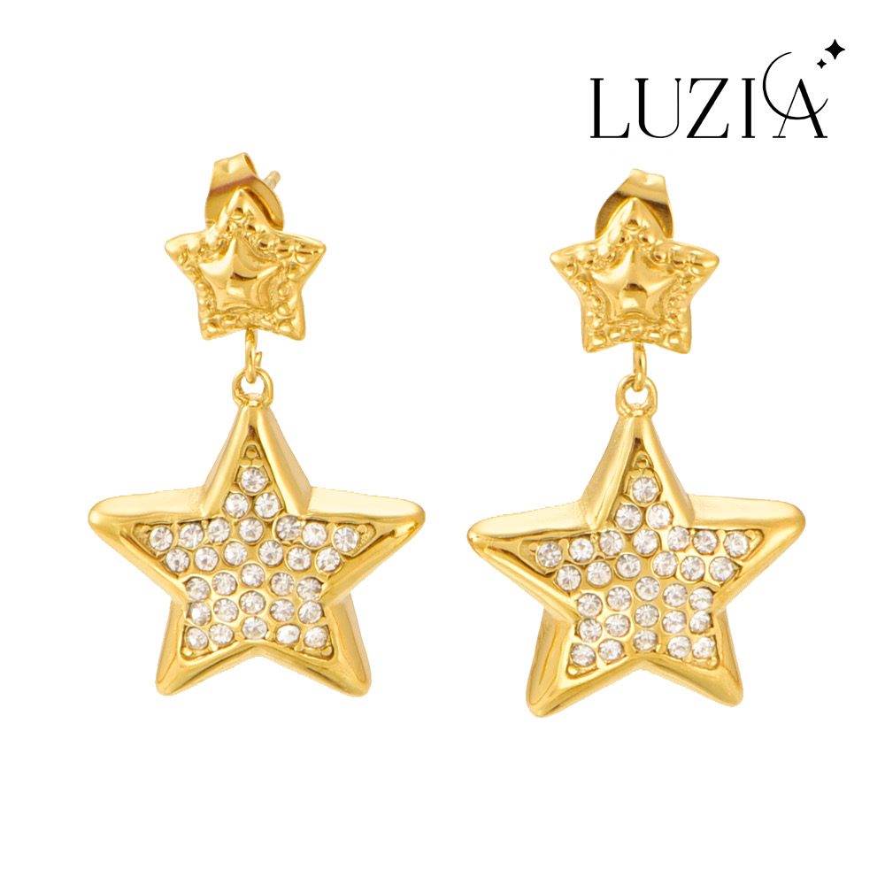 Natural Stone Earring