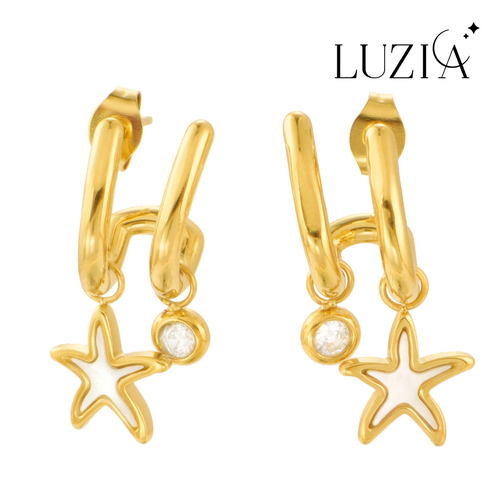 Natural Stone Earring