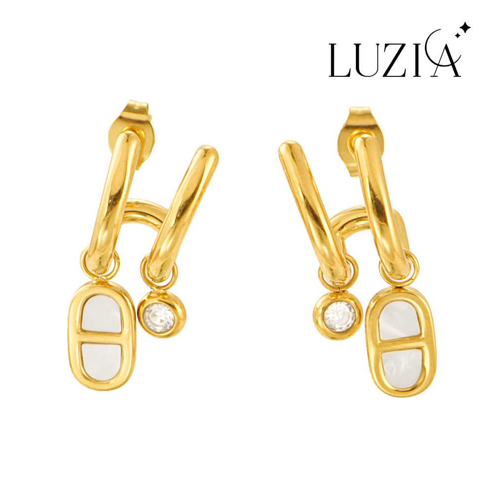Natural Stone Earring