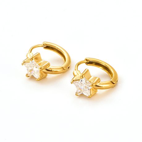 Natural Stone Earring