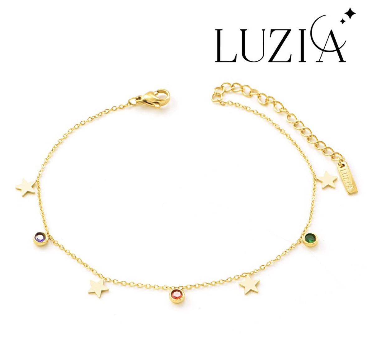 Cubic Zirconia Anklet